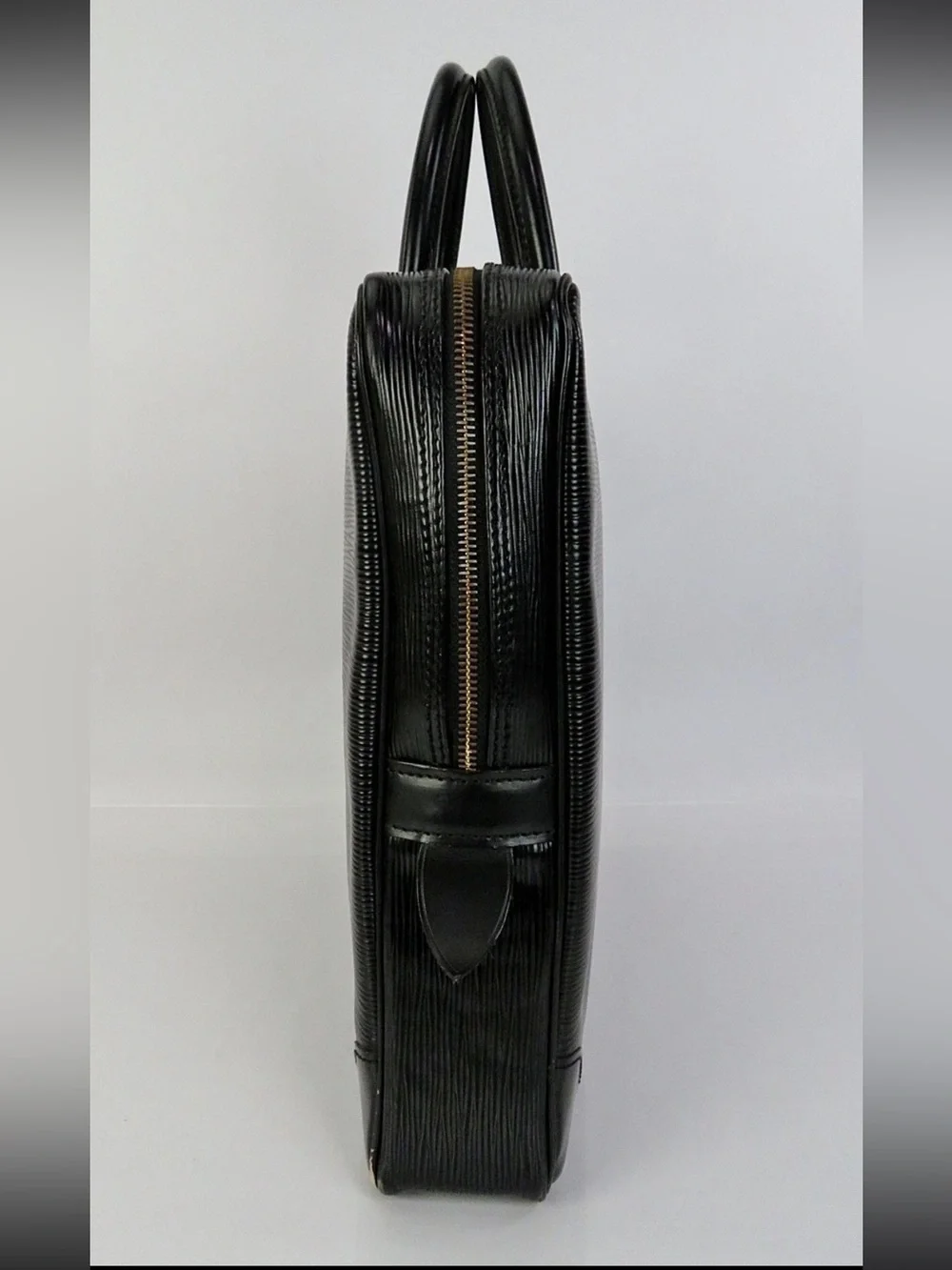 Louis Vuitton Black Epi Leather Top-Handle Briefcase